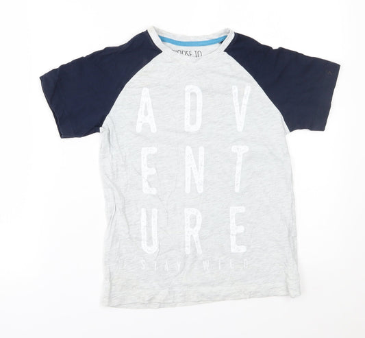 Matalan Boys Grey Pyjama Top Size 10 Years - adventure