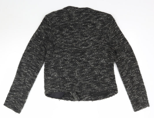 B&K Womens Black Full Zip Jumper Size 12
