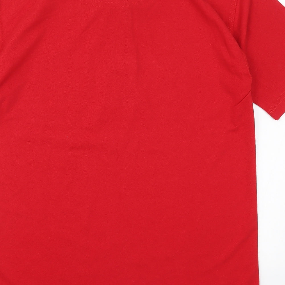 Orn Mens Red Polo Size S