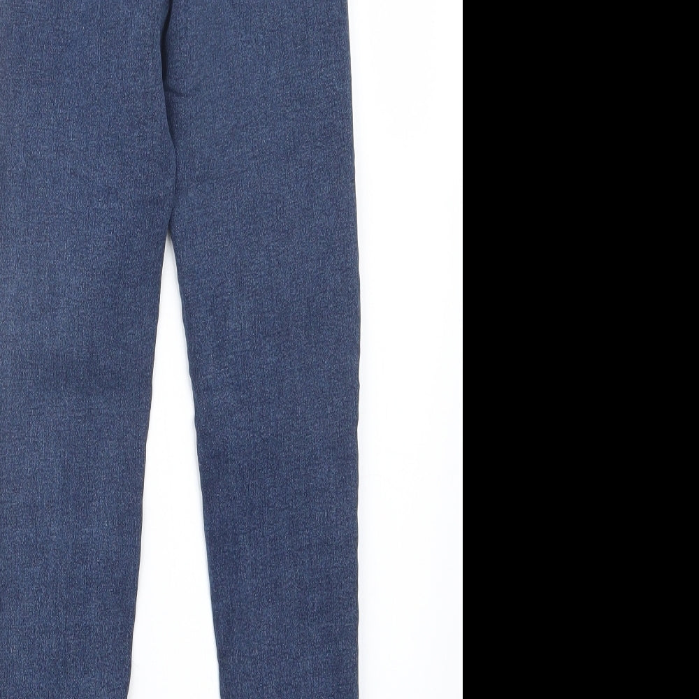 Topshop Womens Blue Denim Straight Jeans Size 20 in L26 in