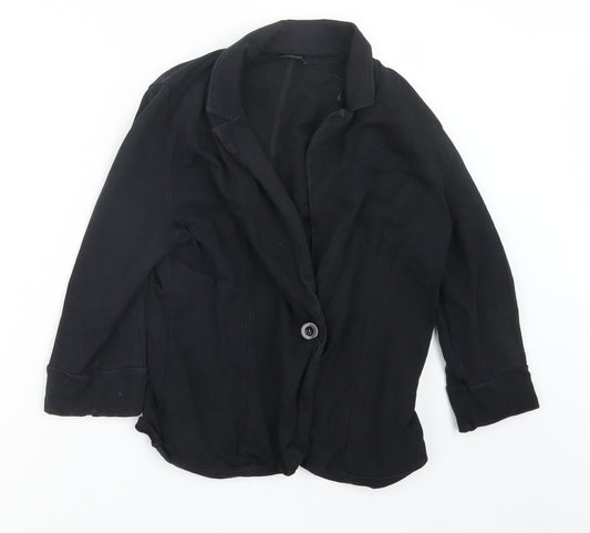 Womens UK Size 14 George Black Jacket