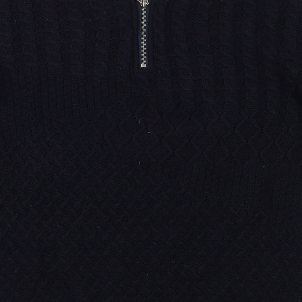 Womens UK Size 14 BHS Blue Pullover Jumper