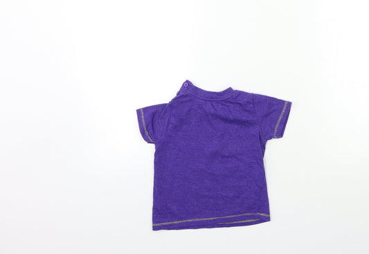 Bambi Baby Purple Basic T-Shirt Size 9-12 Months