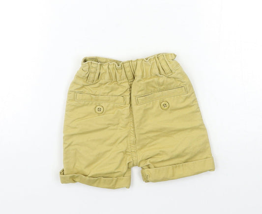 Bambi Baby Beige Cargo Trousers Size 9-12 Months
