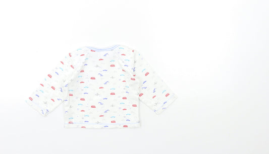 Mini Club Baby White Basic T-Shirt Size 6-9 Months
