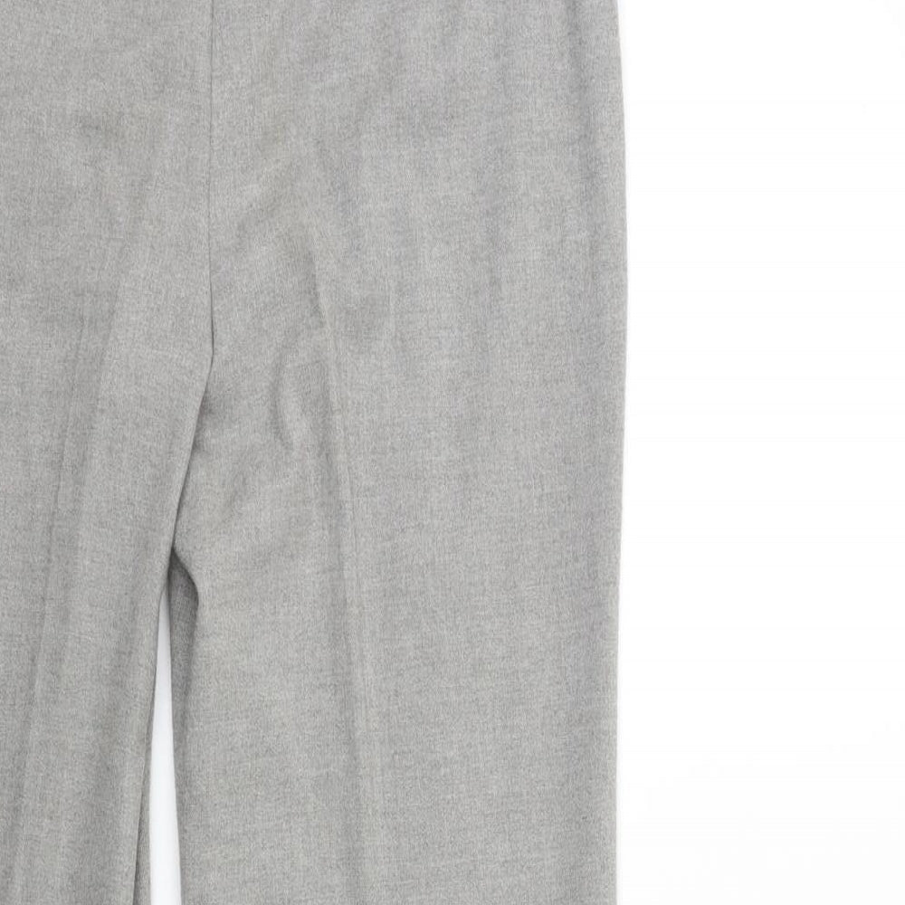 F&F Womens Grey Trousers Size 14 L30 in