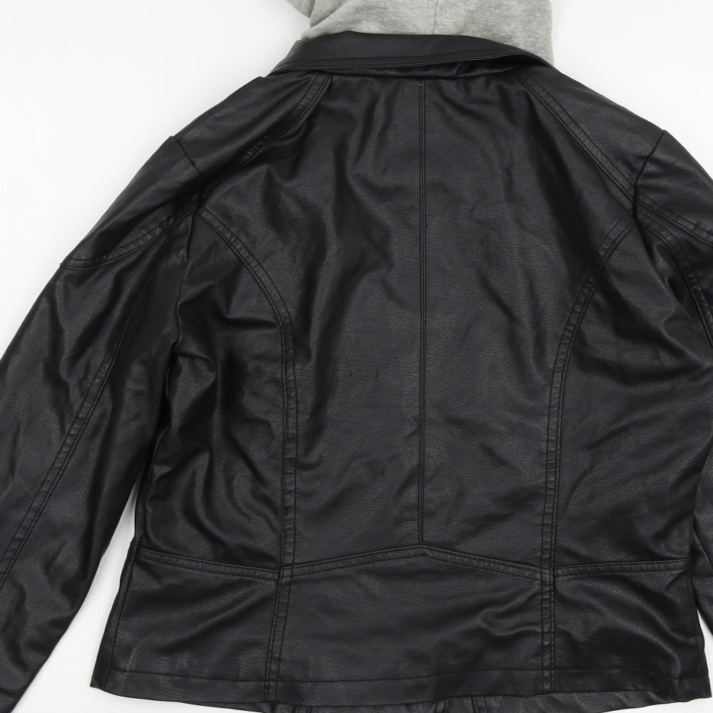 Wetseal Womens Black Jacket Size L