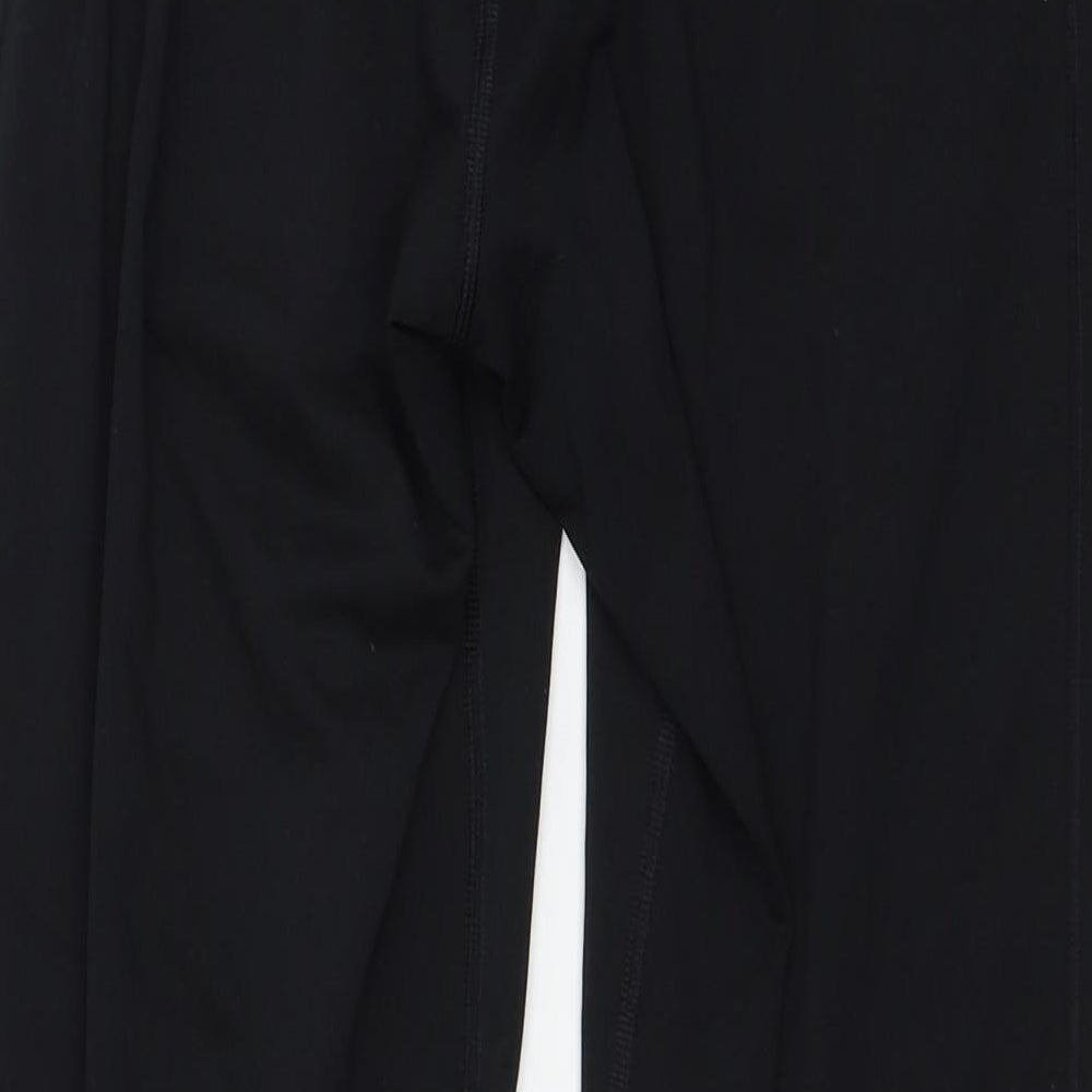 Womens UK Size 8 Marks and Spencer Capri Black Leggings
