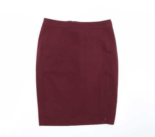 NEXT Womens Purple A-Line Skirt Size 10