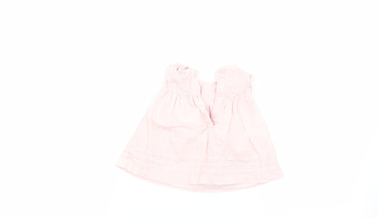 Asda George Girls Pink Fit & Flare Size 0-3 Months