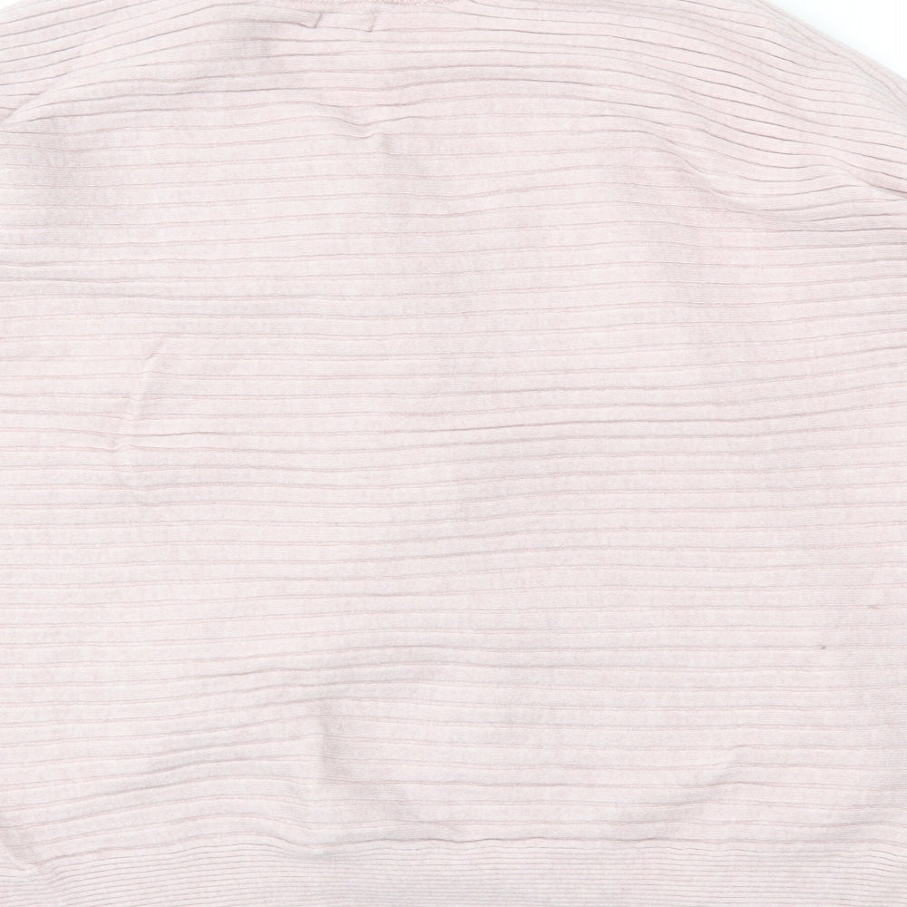Womens UK Size XS River Island Pink Pullover Jumper