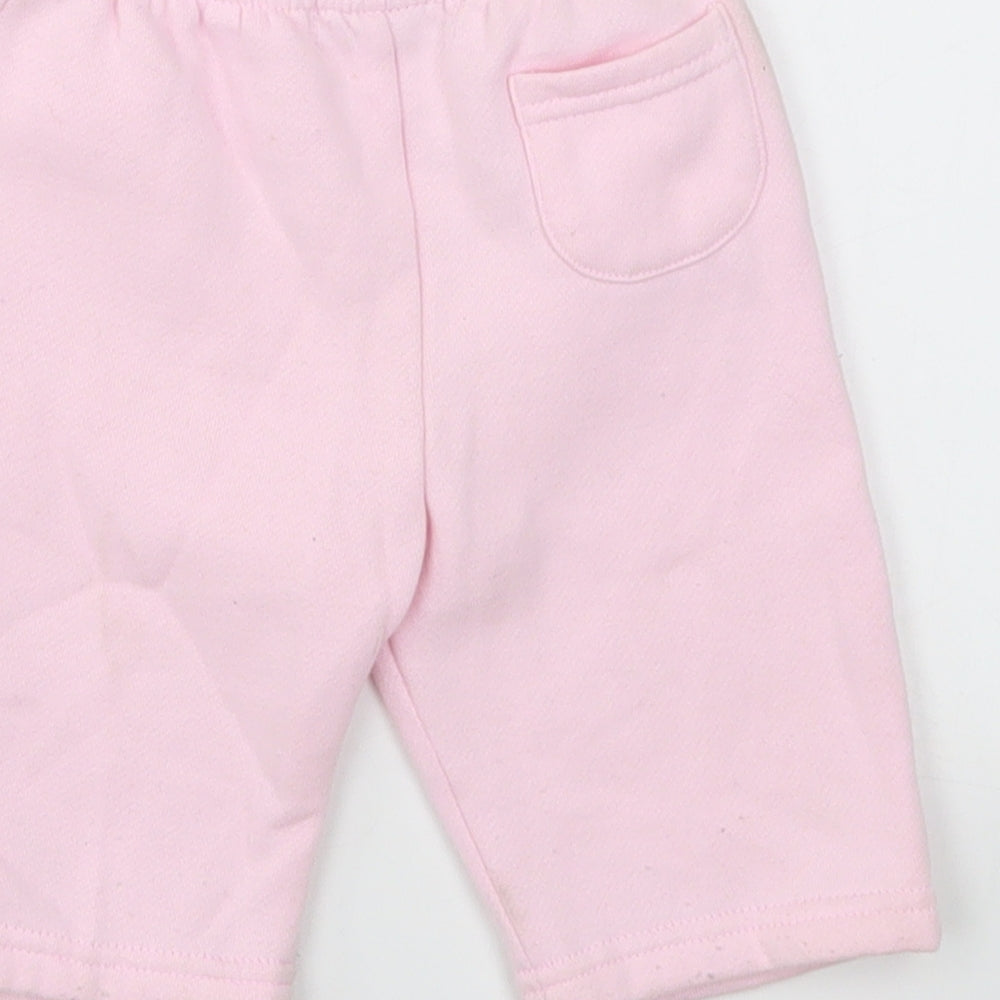 Earlydays Girls Pink Capri Leggings Size 0-3 Months