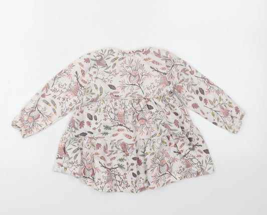 Maggie & Zoe Girls Multicoloured Floral Fit & Flare Size 18 Months