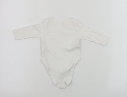 Primark Baby White Babygrow One-Piece Size 0-3 Months