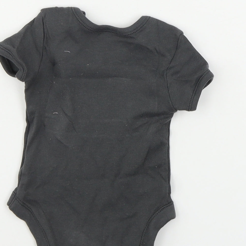 George Baby Grey Babygrow One-Piece Size 0-3 Months