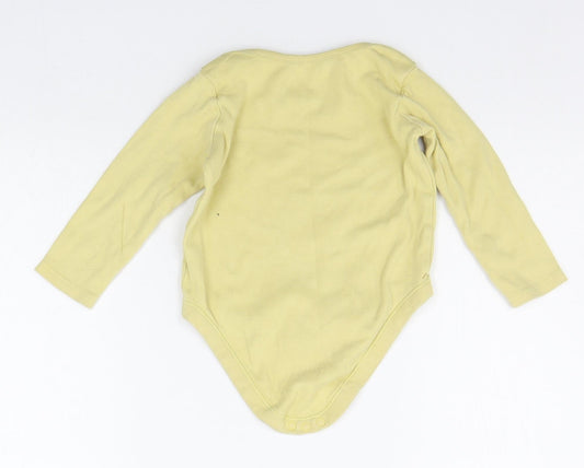 F&F Baby Yellow Ikat Babygrow One-Piece Size 12-18 Months