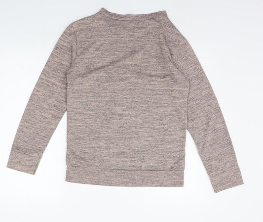 Womens UK Size M QED London Beige Pullover Jumper