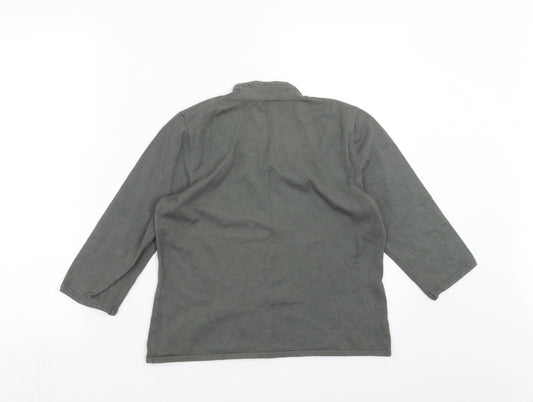Womens UK Size M MINUET PETITE Green Pullover Jumper