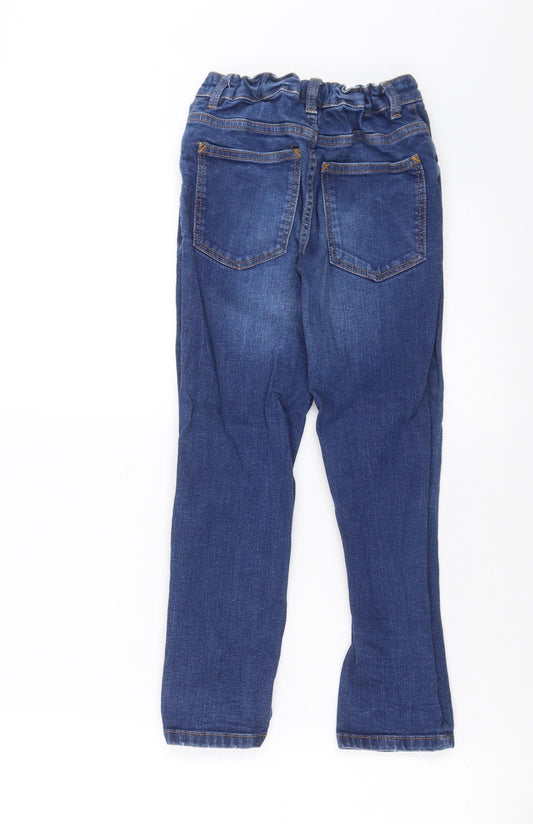 NEXT Girls Blue Denim Skinny Jeans Size 8 Years