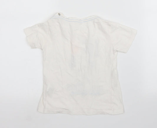 Zara Baby White Basic T-Shirt Size 18-24 Months