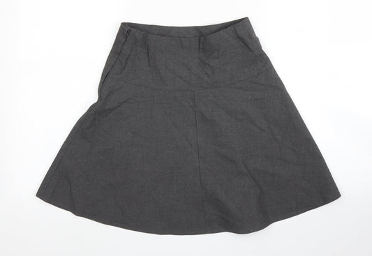 George Girls Grey A-Line Skirt Size 10 Years
