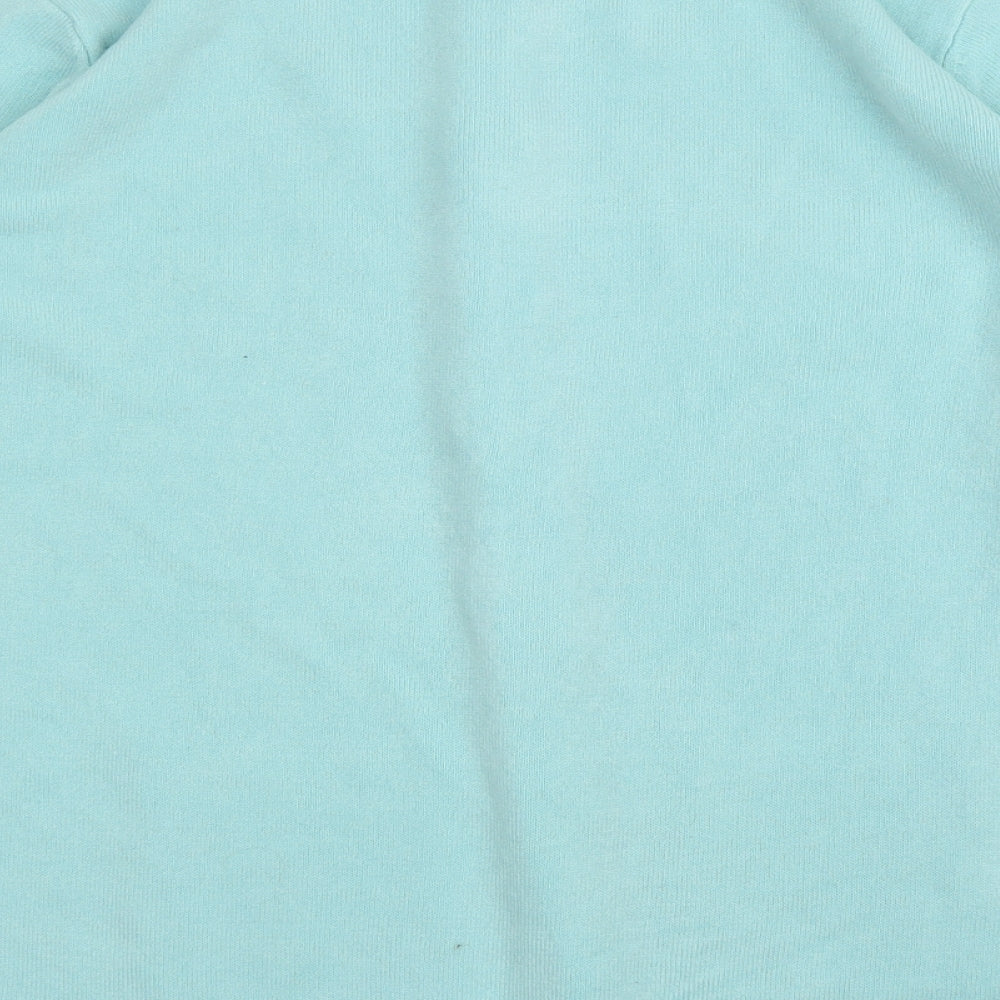 Womens UK Size M BM Green Cardigan Jumper
