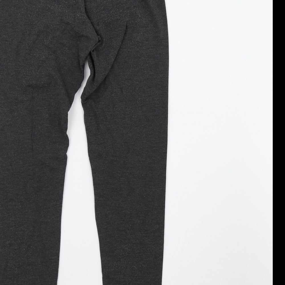 F&F Womens Grey Trousers Size 10 L27 in