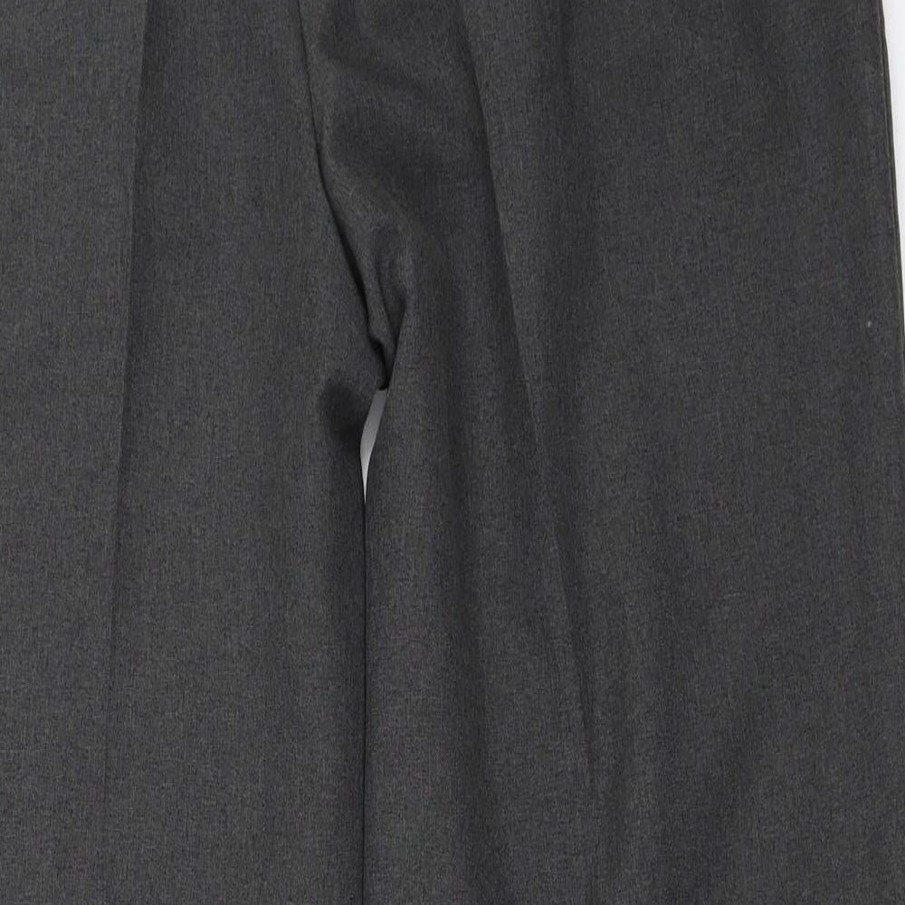 BM Womens Grey Trousers Size 18 L26.5 in