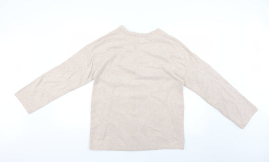 Xara Womens Pink Pullover Jumper Size S