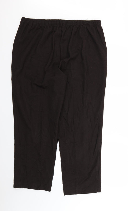 BM Womens Blue Trousers Size 18 L32 in