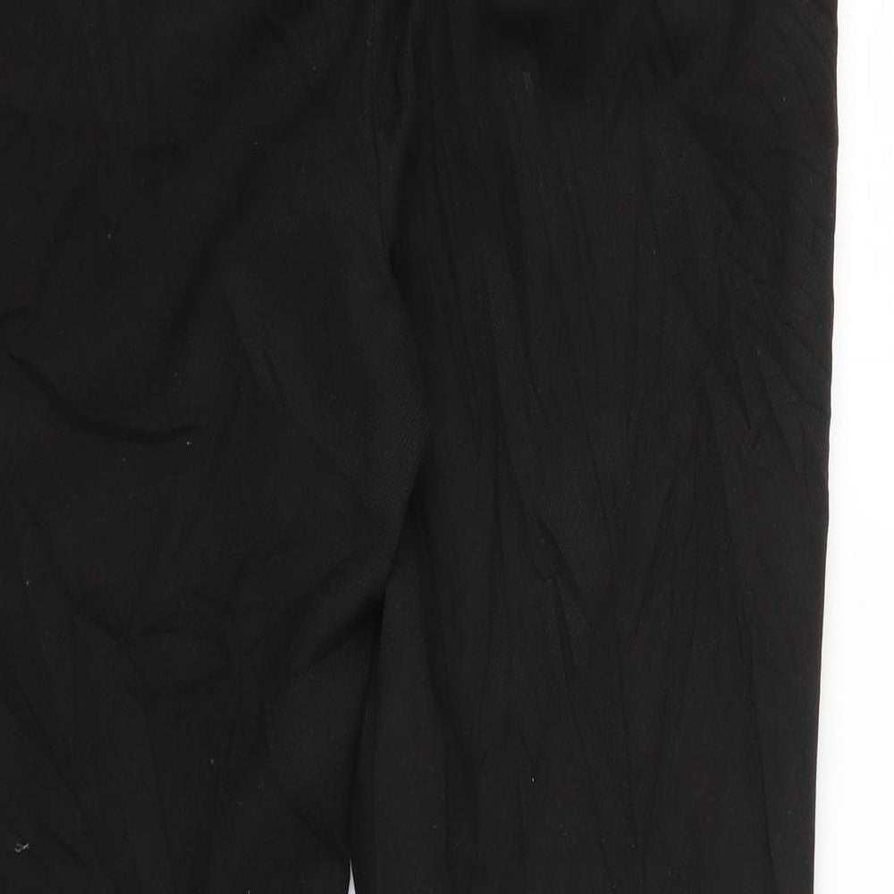 Womens UK Size 12 NEXT Regular Fit Sweatpants Black Trousers