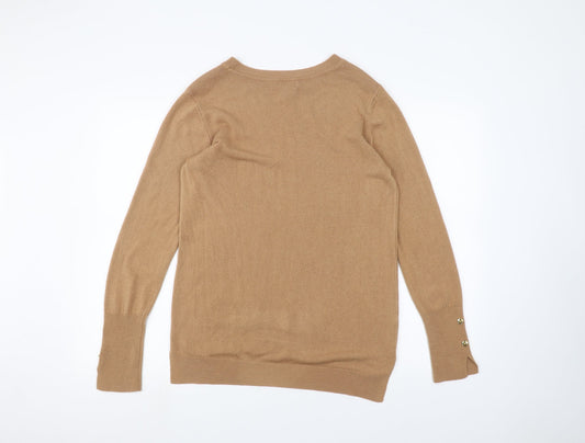 Womens UK Size M Primark Beige Pullover Jumper