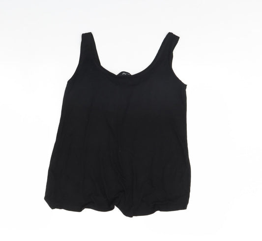F&F Womens Black Basic Tank Size 8