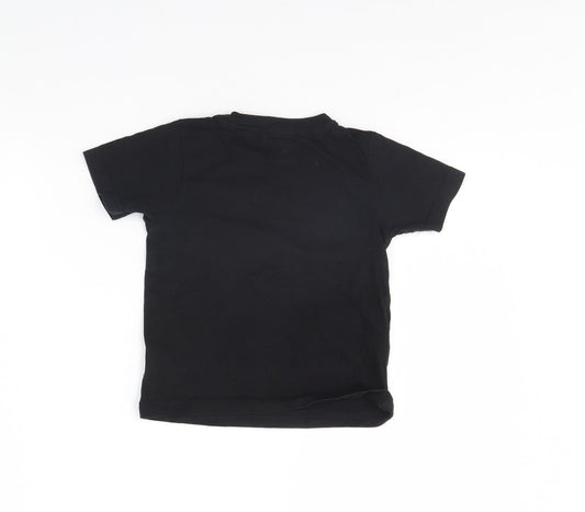 BVB Boys Black Basic T-Shirt Size 4 Years