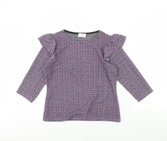 Womens UK Size L Savida Purple Pullover Jumper
