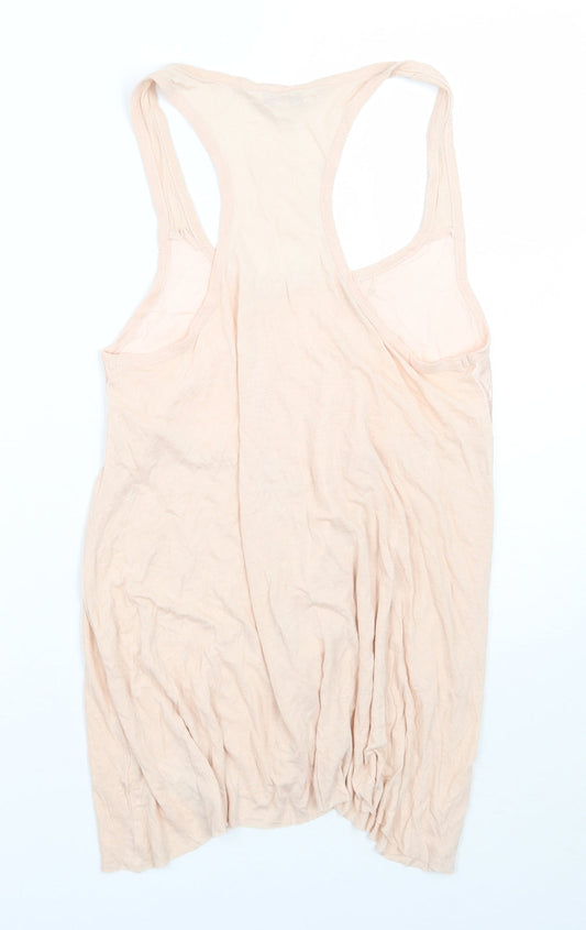 Womens UK Size 12 Newlook Pink Basic Tank