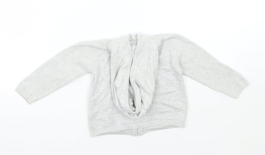 TU Baby Grey Jacket Coatigan Size 6-9 Months