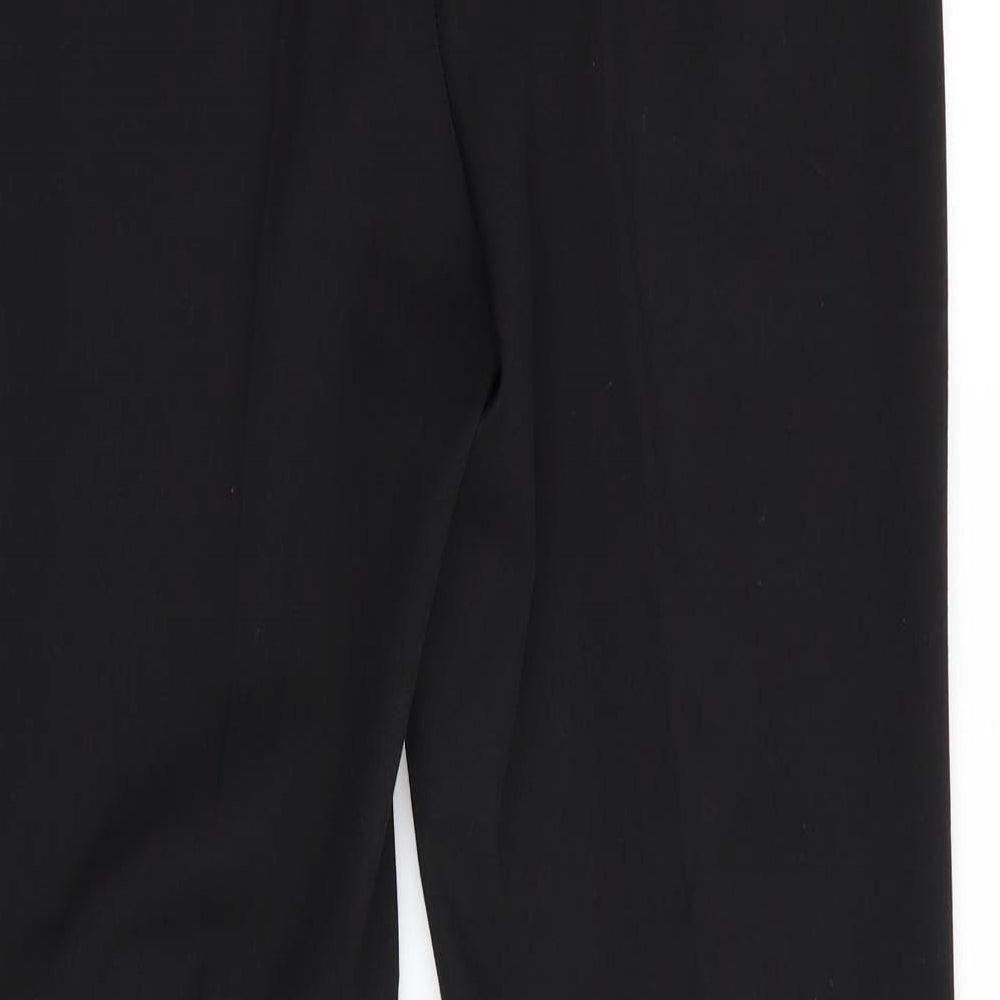 Womens UK Size 10 Dorothy Perkins Regular Fit Black Trousers