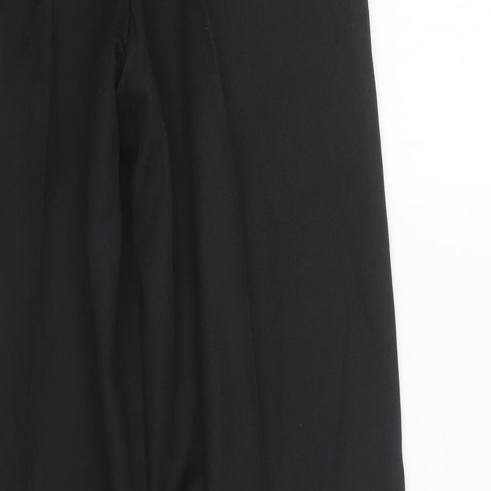 Preworn Mens Black Trousers Size 24 L27 in