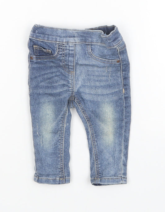 NEXT Boys Blue Skinny Jeans Size 3 Years