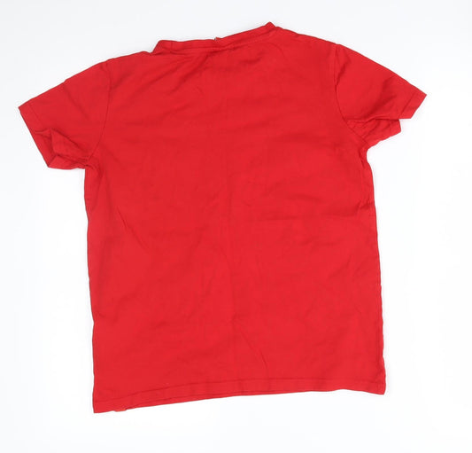 LFC Boys Red Basic T-Shirt Size 11-12 Years - champions 19/20