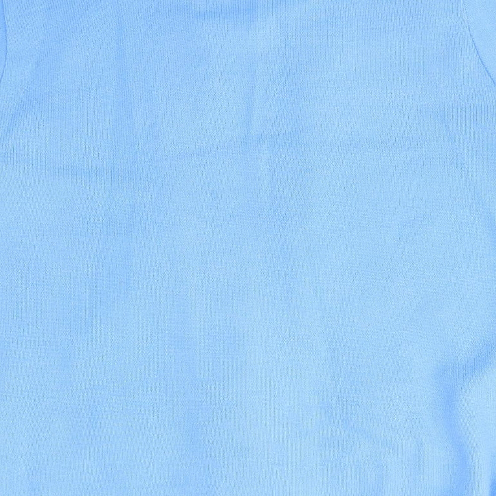 Envy Womens Blue Cardigan Jumper Size M