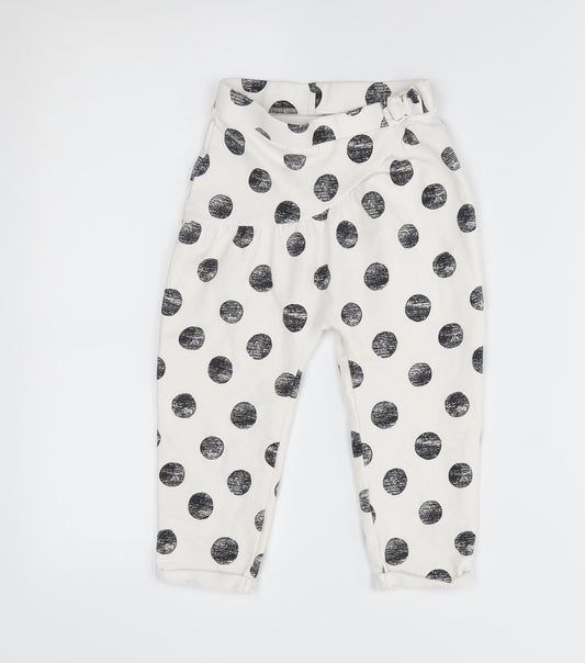 Nutmeg Girls White Pyjama Pants Size 2-3 Years