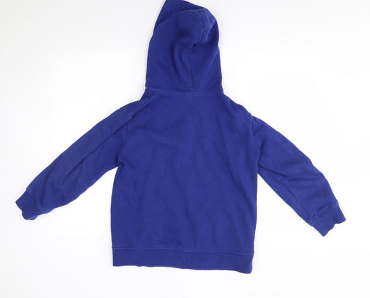 Flipback Boys Blue Full Zip Hoodie Size 11 Years