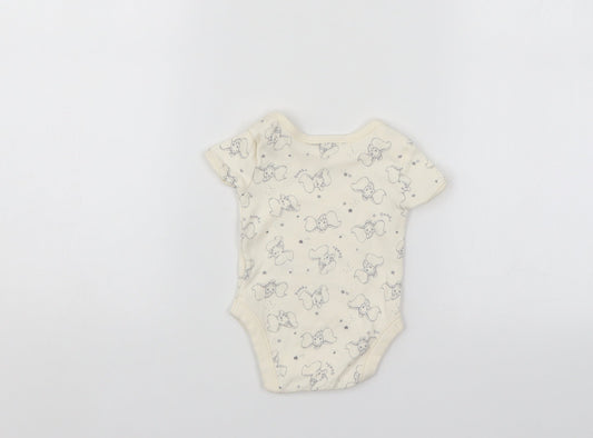 Disney Baby Grey Romper One-Piece Size 0-3 Months