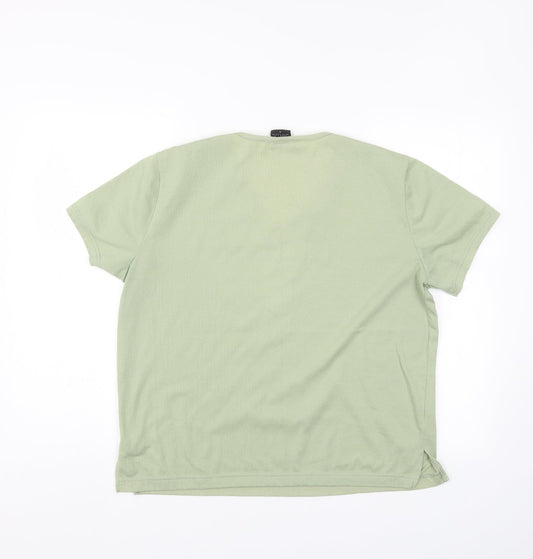 Avant Garde Womens Green Basic Blouse Size M