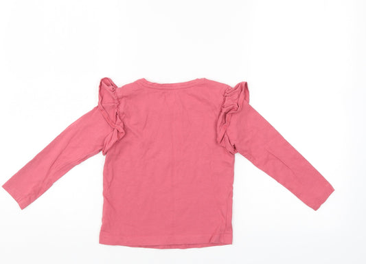 Very Girls Pink Pullover Jumper Size 5 Years