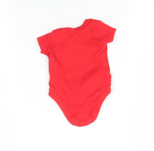 Disney Baby Red Romper One-Piece Size Newborn - i Love Minnie