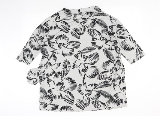 capsule Womens Grey Basic T-Shirt Size 16