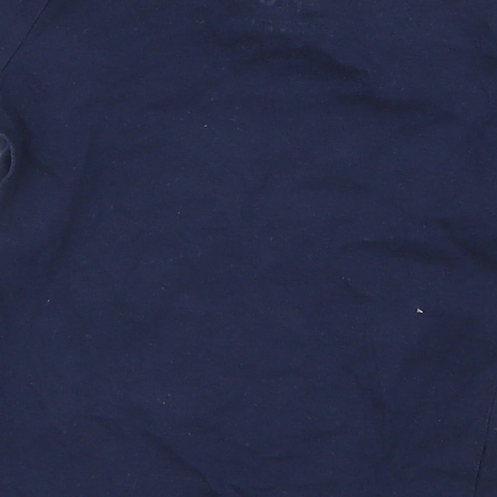 Brand and care label for F&F boys’ blue basic t-shirt, size 6-9, months - my mummy is the coolest animals
